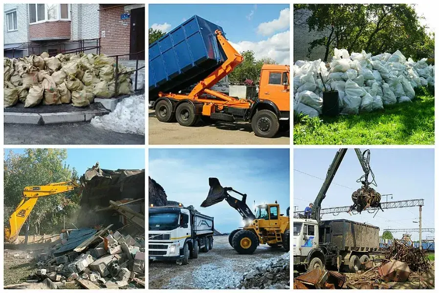 Фото Вывоз мусора с утилизацией